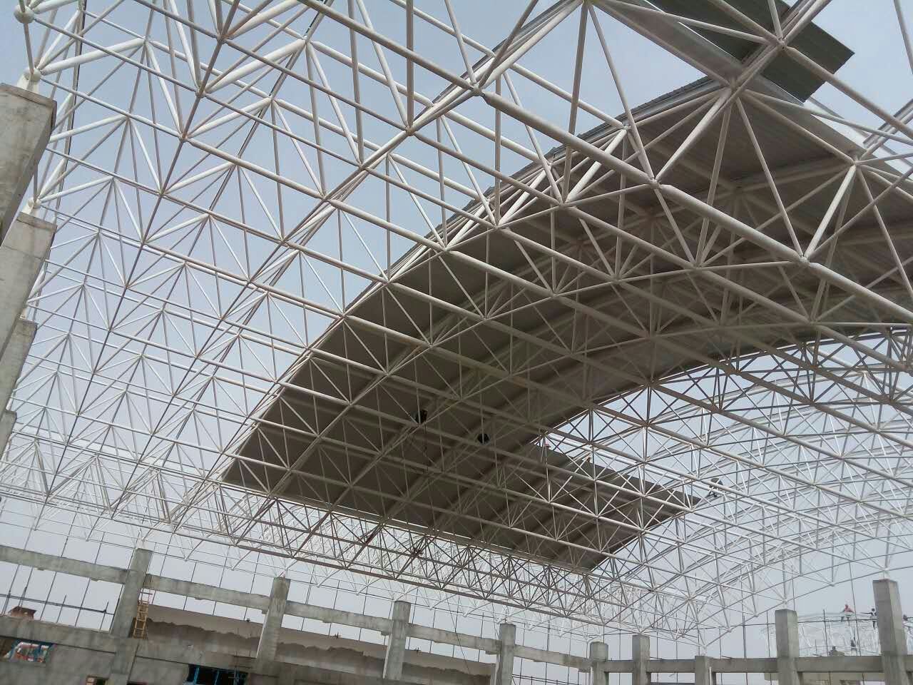 天水青岛一汽网架